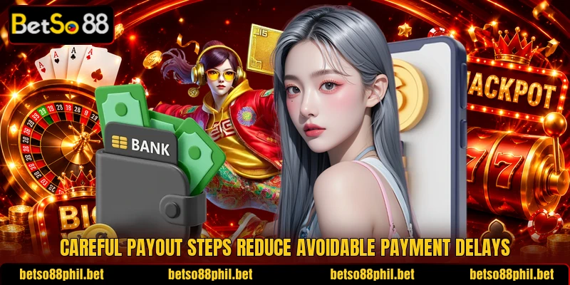 Careful payout steps reduce avoidable payment delays