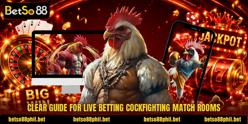 Clear guide for Live betting cockfighting match rooms Clear guide for Live betting cockfighting match rooms