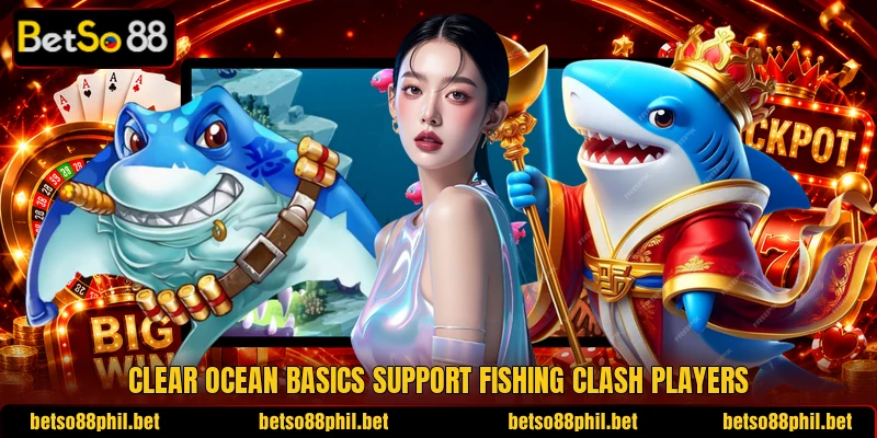 Clear ocean basics support Fishing Clash players Clear ocean basics support Fishing Clash players