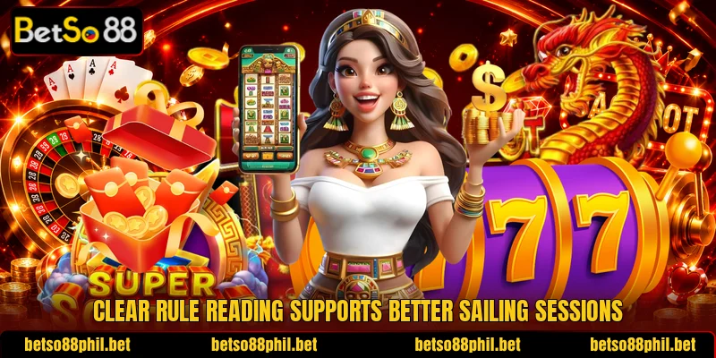Clear rule reading supports better sailing sessions Clear rule reading supports better sailing sessions