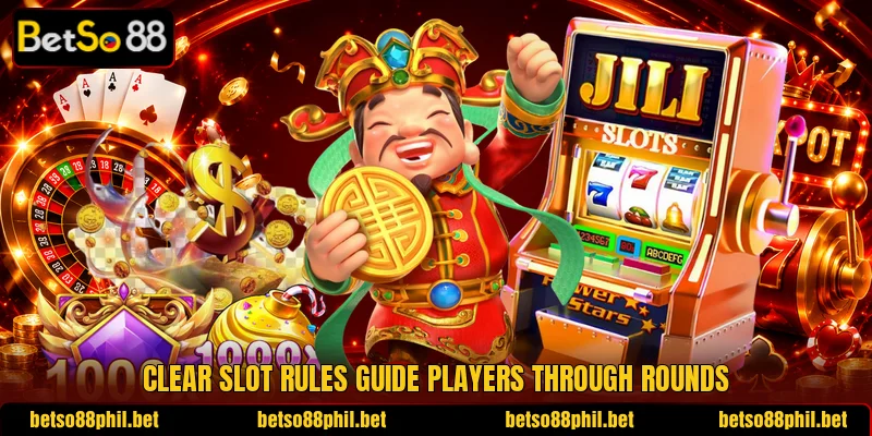 Clear slot rules guide players through rounds