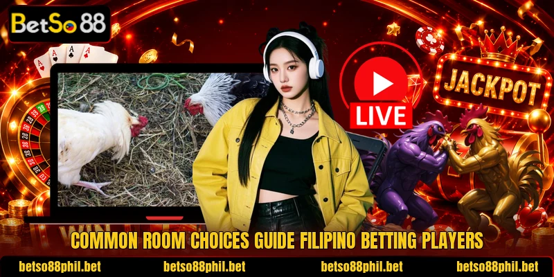 Common room choices guide Filipino betting players