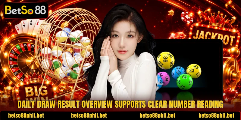 Daily Draw Result overview supports clear number reading