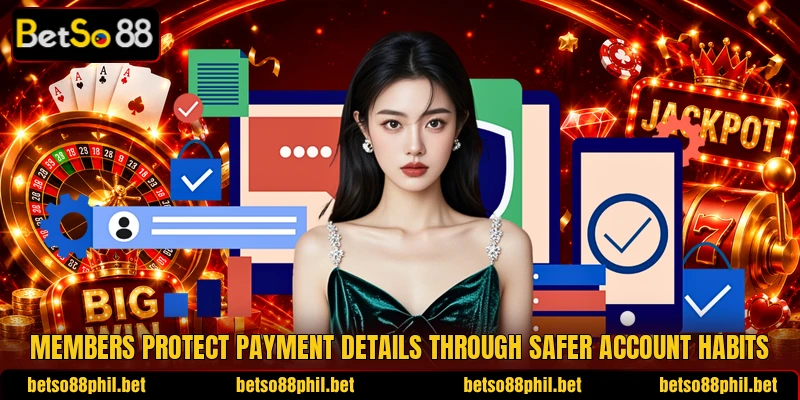 Members protect payment details through safer account habits