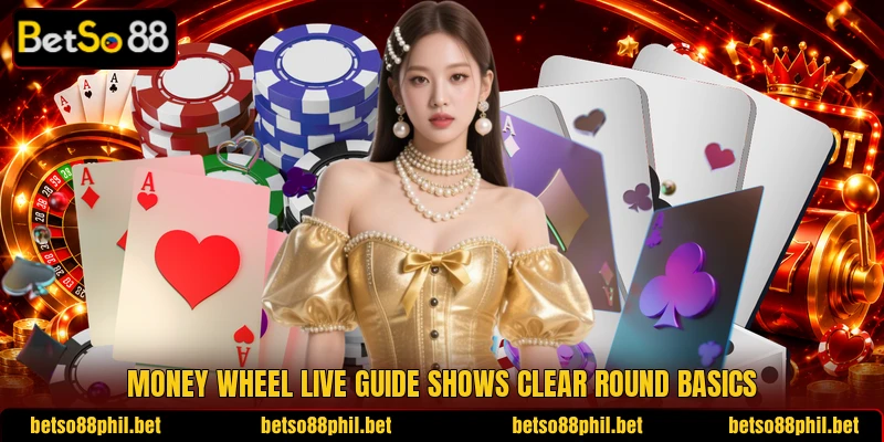 Money Wheel Live guide shows clear round basics