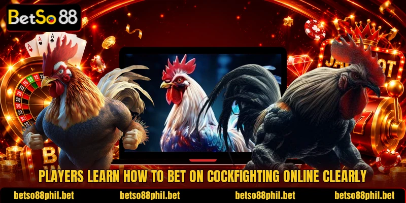 Players learn how to bet on cockfighting online clearly Players learn how to bet on cockfighting online clearly