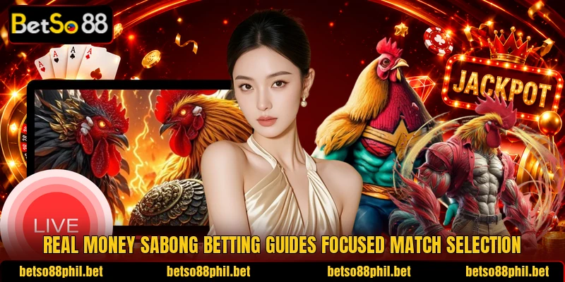 Real money sabong betting guides focused match selection