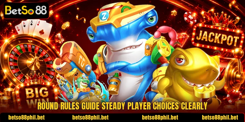 Round rules guide steady player choices clearly Round rules guide steady player choices clearly