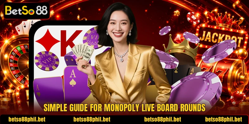 Simple guide for monopoly live board rounds