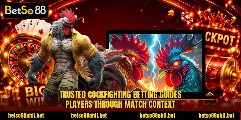 Trusted cockfighting betting guides players through match context